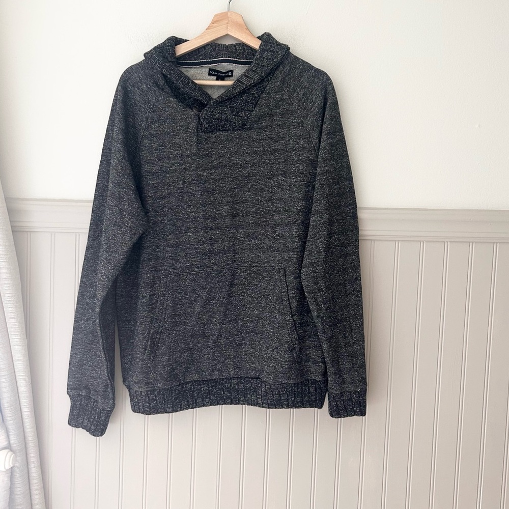 Ocean Current Men’s Large Charcoal Gray Sweat